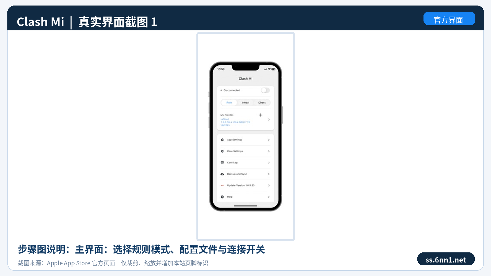 iPhone Clash Mi配置教程 从安装到连接测试完整指南