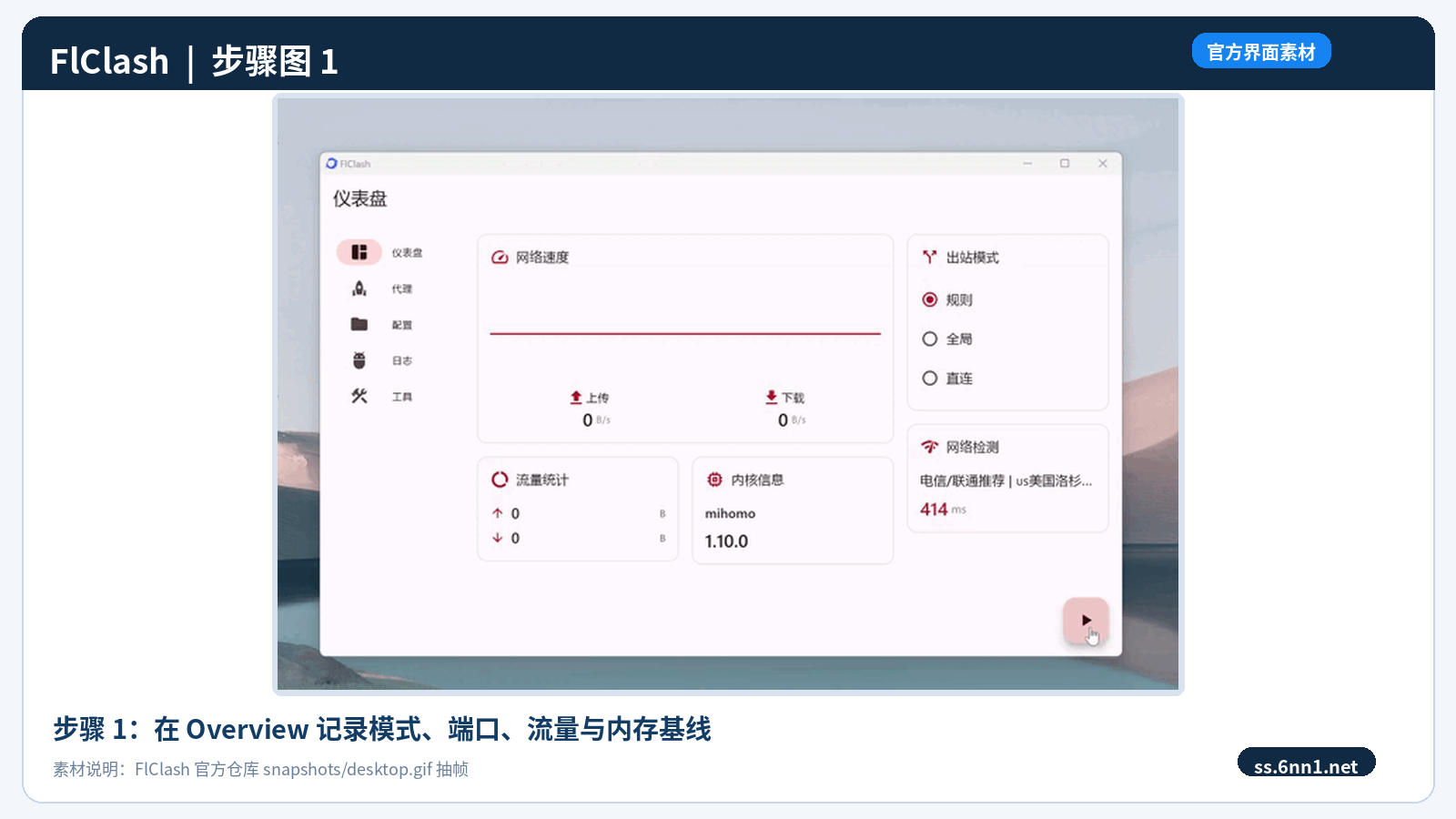 FlClash Mac轻松配置代理规则与状态监控教程